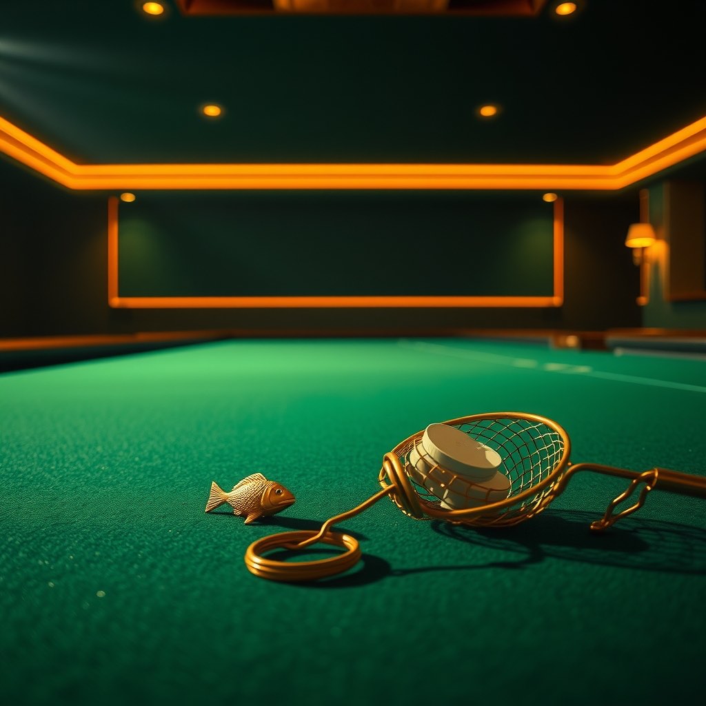 Editorial photograph illustrating How to Play Casino Fishing Games at Gold Rummy