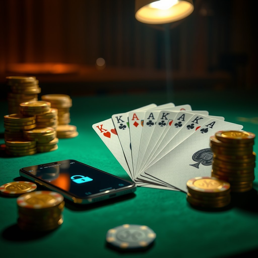 Editorial photograph illustrating Troubleshooting Gold Rummy Casino Login Issues